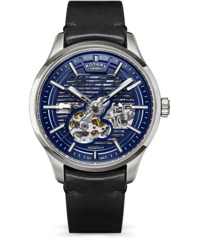 Ceas barbatesc Rotary Greenwich Automatic Skeleton