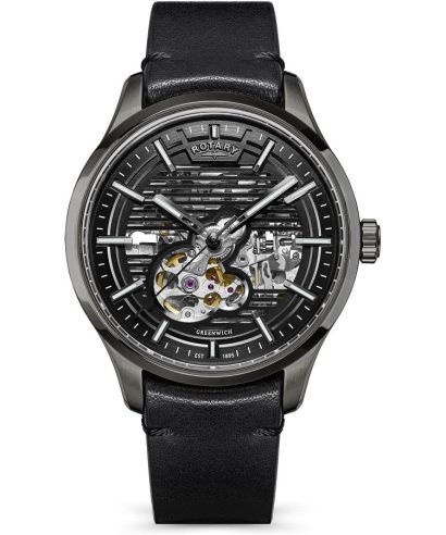 Ceas barbatesc Rotary Greenwich Automatic Skeleton