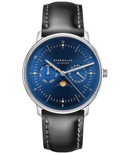 Ceas barbatesc Sternglas Naos Moonphase