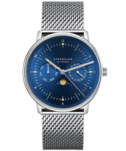 Ceas barbatesc Sternglas Naos Moonphase