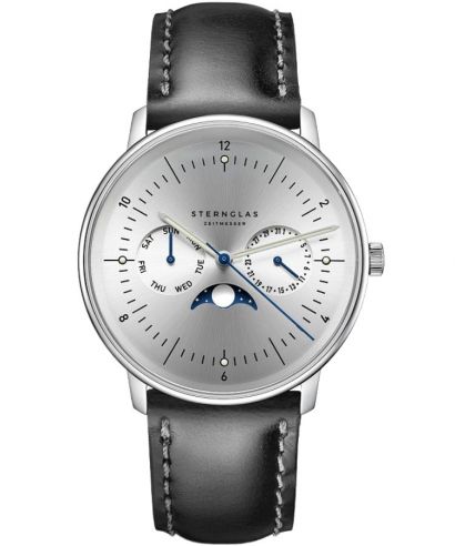 Ceas barbatesc Sternglas Naos Moonphase