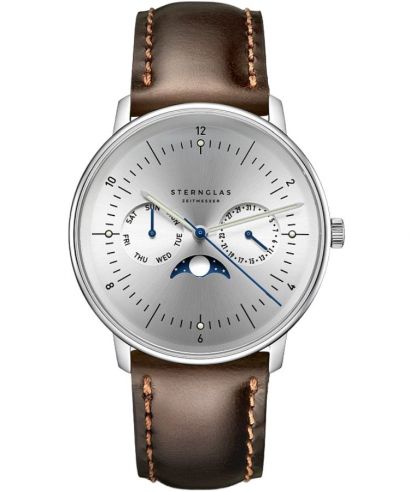 Ceas barbatesc Sternglas Naos Moonphase