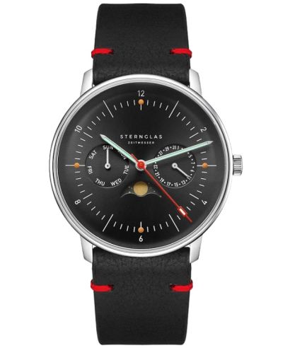 Ceas barbatesc Sternglas Naos Moonphase Edition Neuwerk