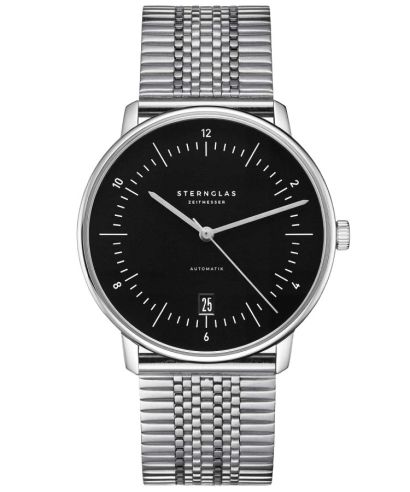 Ceas barbatesc Sternglas Naos Piano Black Automatic