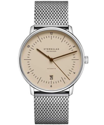 Ceas barbatesc Sternglas Naos Sand Brown Automatic