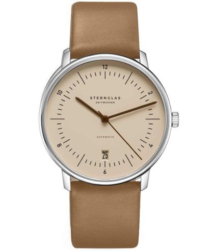 Ceas barbatesc Sternglas Naos Sand Brown Automatic