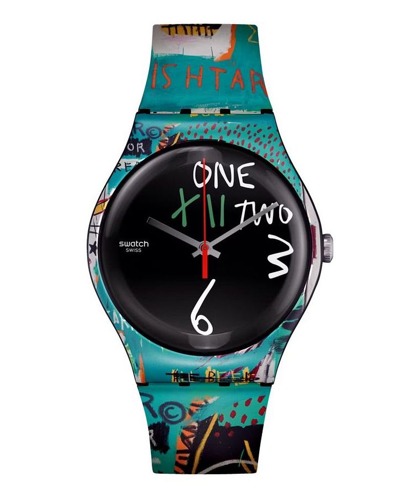Ceas Unisex Swatch Ishtar By Jean-Michel Basquiat
