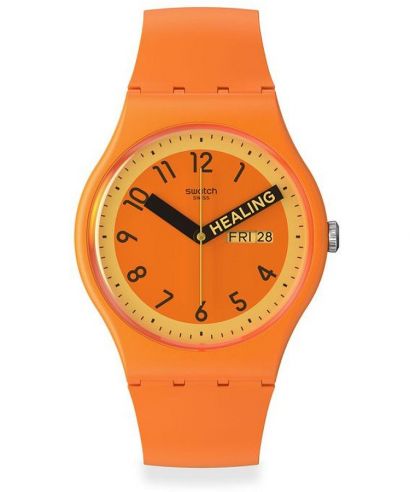 Ceas Unisex Swatch Proudly Orange