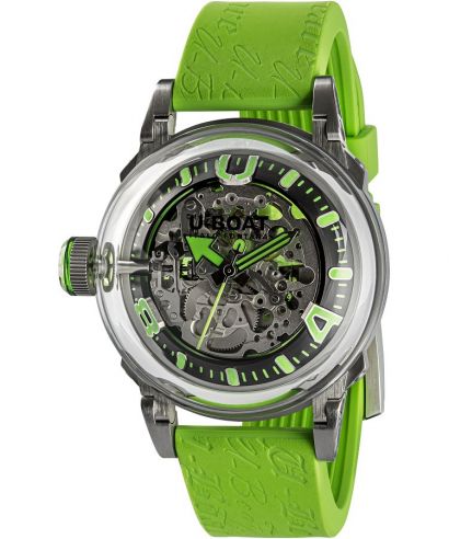 Ceas barbatesc U-Boat U-65 Automatic Skeleton