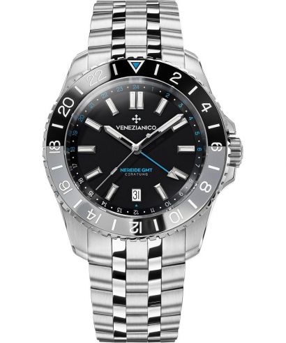 Ceas barbatesc Venezianico Nereide GMT Ceratung™ Automatic