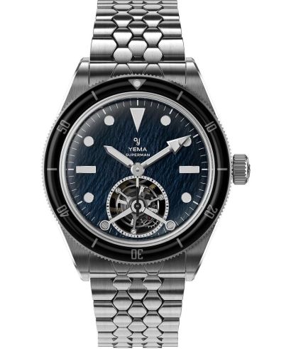 Ceas barbatesc Yema Superman Tourbillon Automatic Titanium Limited Edition