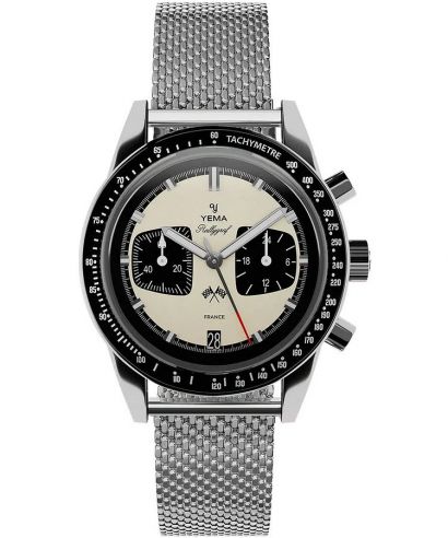 Ceas barbatesc Yema Rallygraf Panda Chronograph