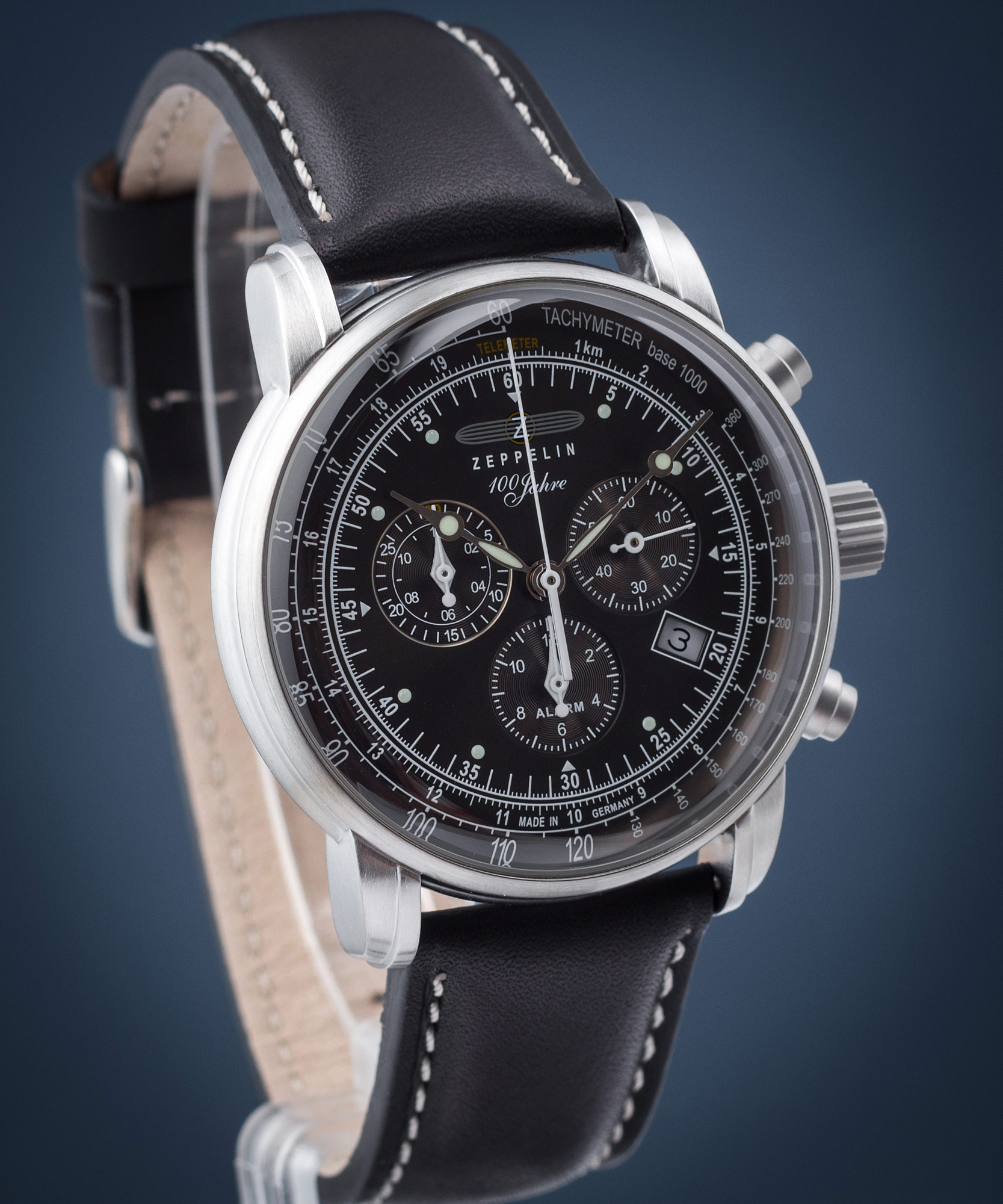 Zeppelin Watches 7680M2 - Orologio Uomo Al Quarzo In Acciaio Inox Con Datario