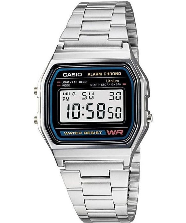 Casio Vintage A158WEA-1EF - Ceas Silver • Eceasuri.ro