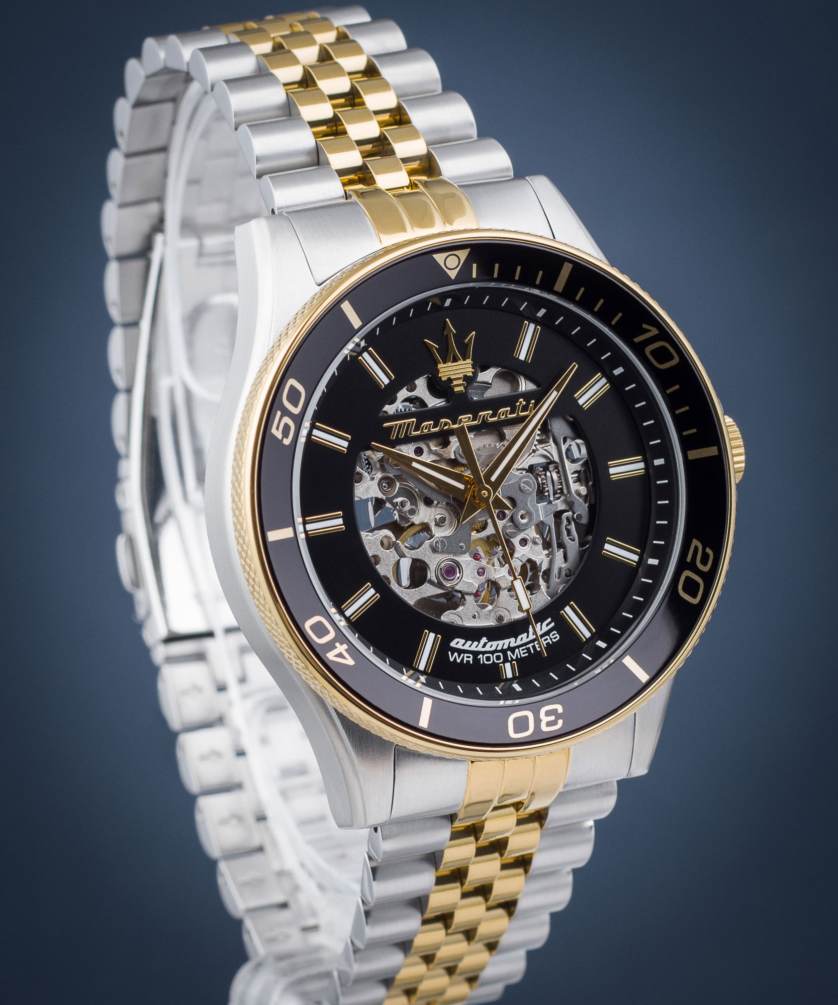 Maserati R8823140010 - Ceas Sfida Skeleton Automatic • Eceasuri.ro
