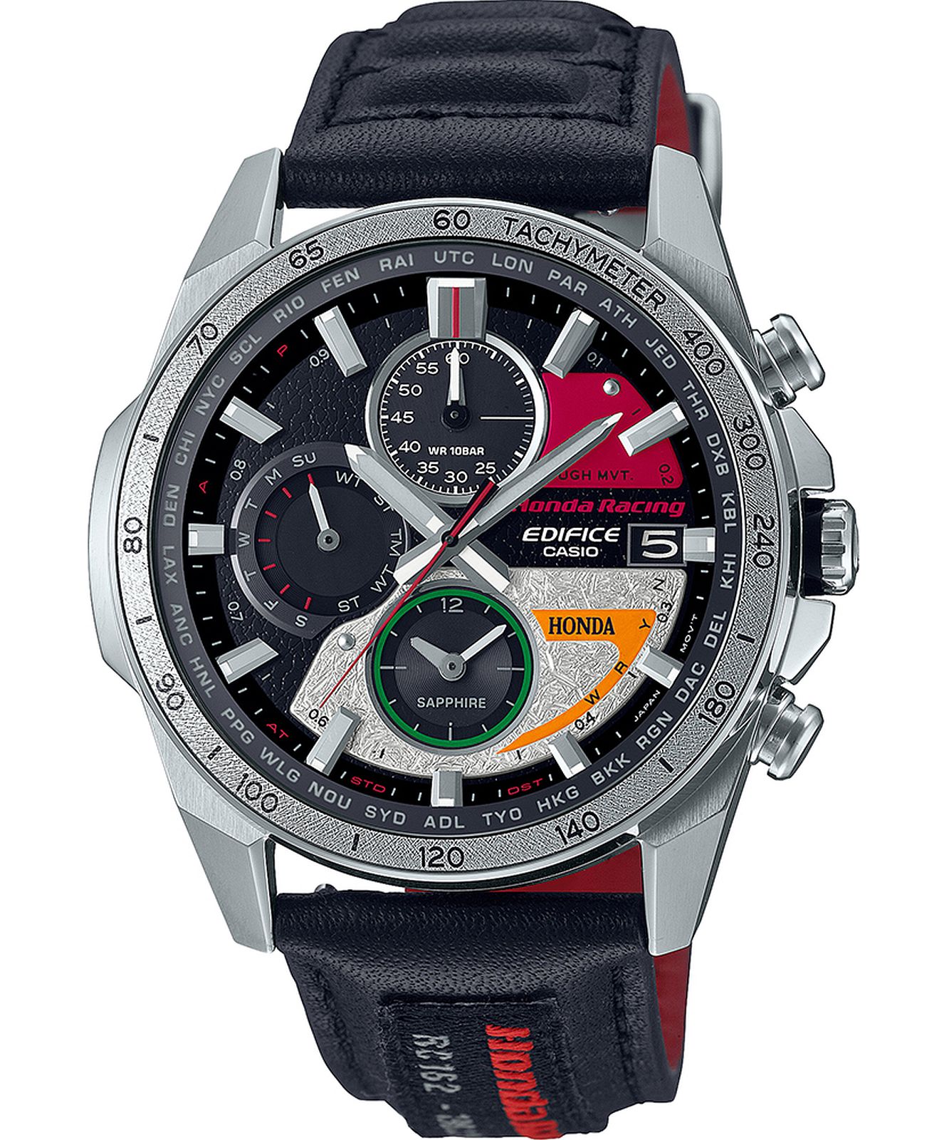 Casio Edifice EQW-A2000HR-1AER - Ceas Momentum Honda Racing