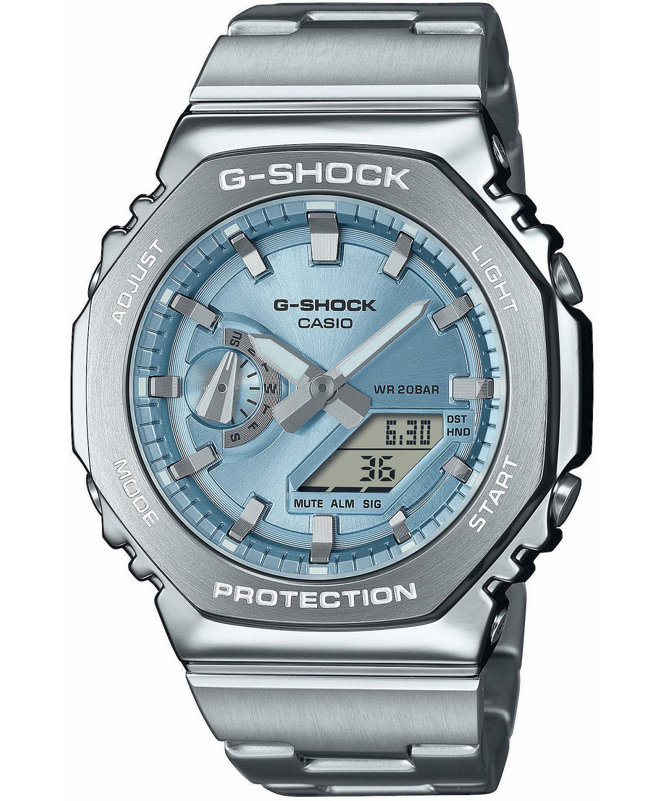 く*つ様 CASIO G-SHOCK GM-2110D Casio G-Shock GM-2110D-2AER - Ceas Octagon • Eceasuri.ro