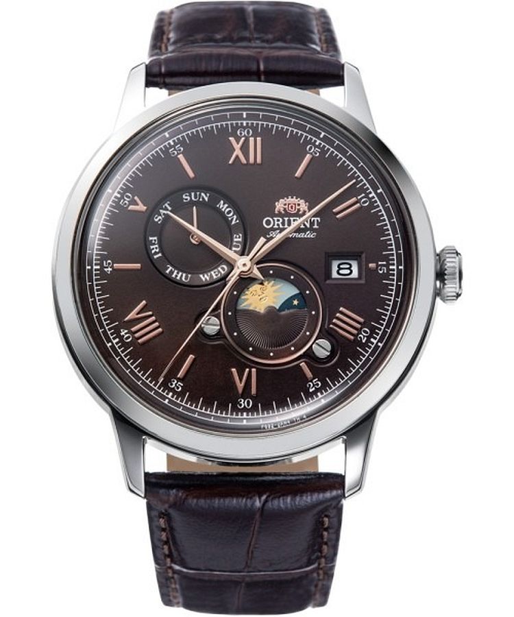 Orient RA-AK0804Y30B - Ceas Bambino Sun & Moon Automatic • Eceasuri.ro