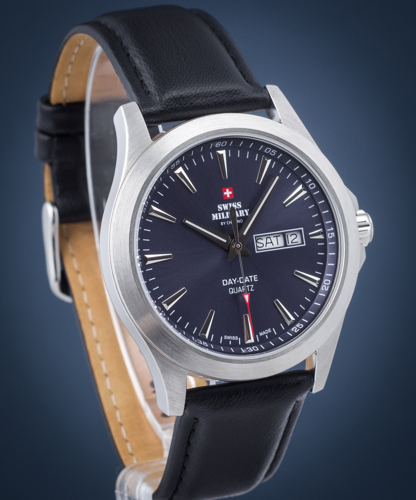 Swiss Military Chrono Reloj para Hombre Analógico de Cuarzo con Brazalete de Nylon SMP36040.05