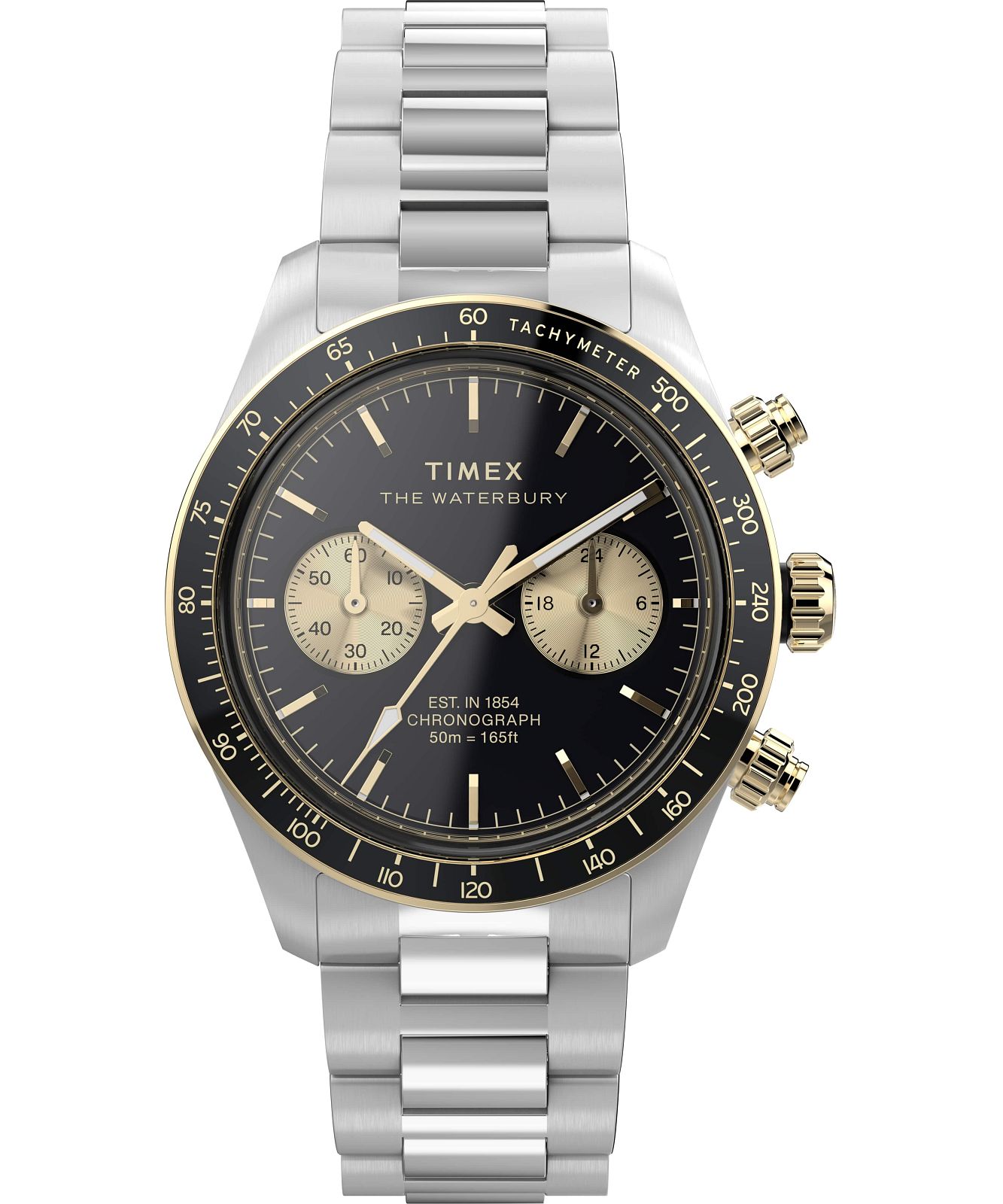 Timex TW2Y24000 - Ceas Waterbury Heritage Chronograph • Eceasuri.ro