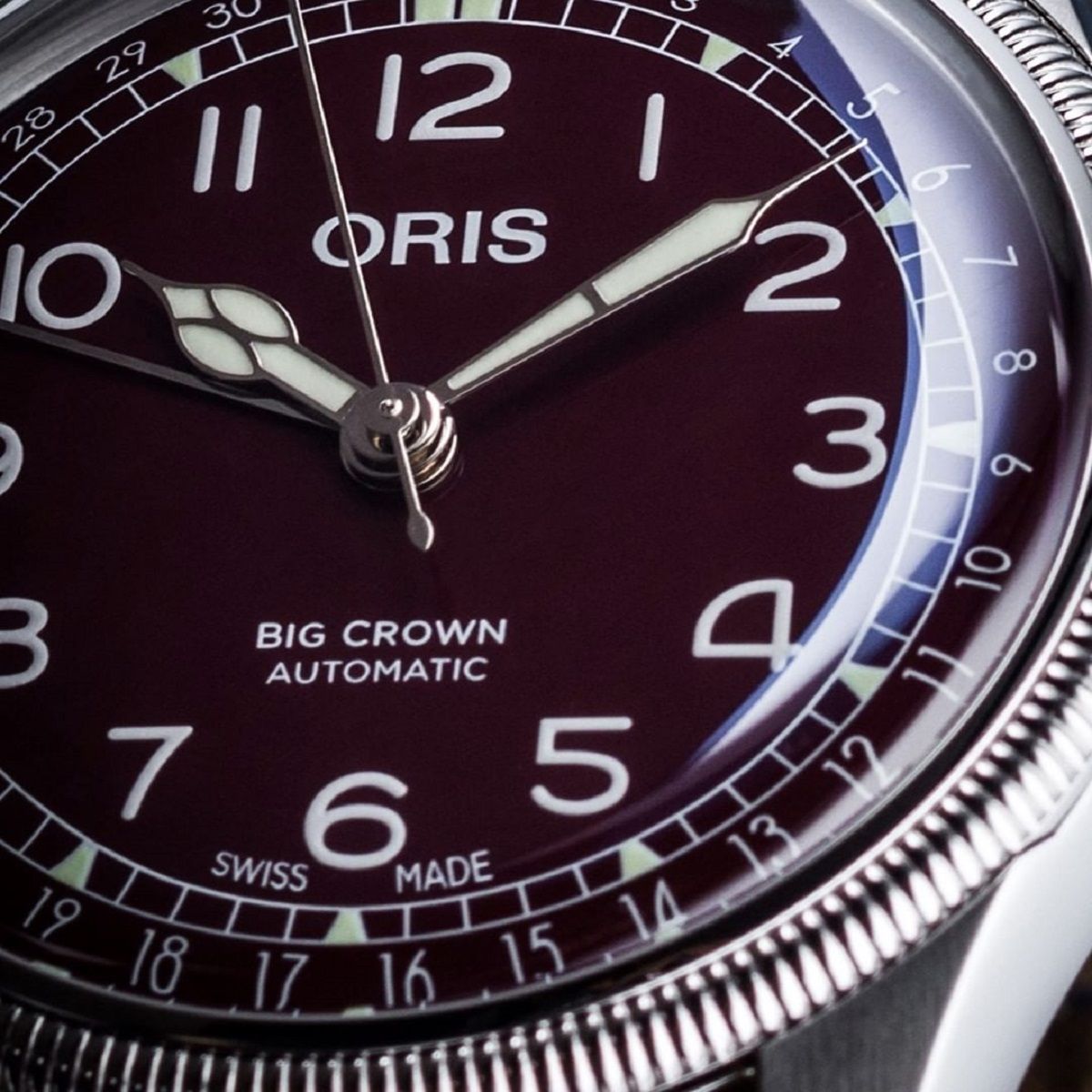Ceas barbatesc Oris Big Crown Pointer Date Automatic