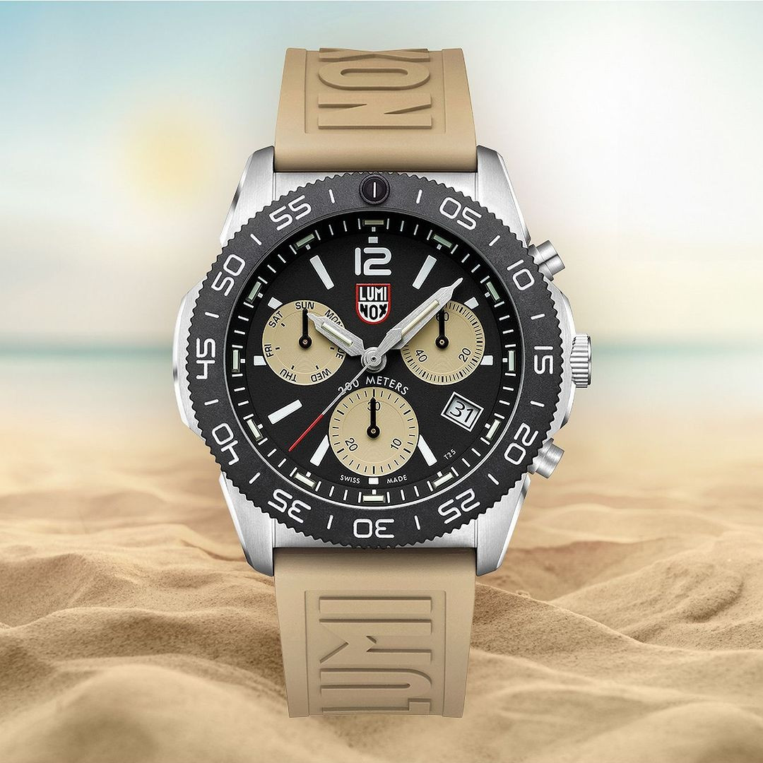 Ceas barbatesc Luminox Pacific Diver Chronograph 3140 Sand
