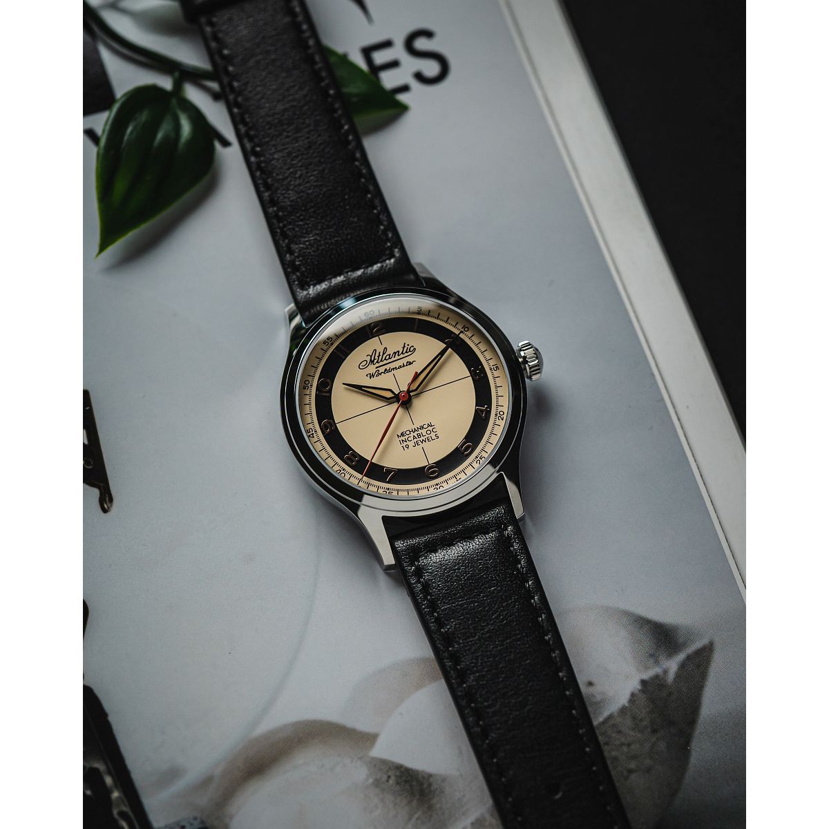 Ceas Barbatesc Atlantic Worldmaster Incabloc Mechanical