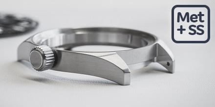 Carcasă din metal și oțel inoxidabil