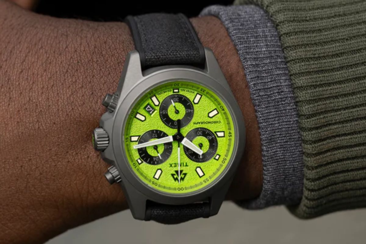 Timex Expedition Expedition North Field Chrono cadran verde