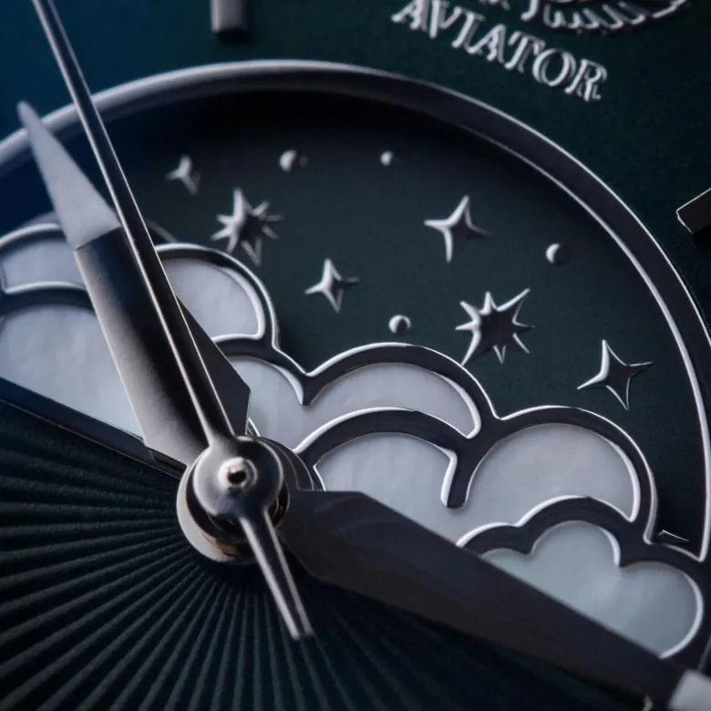 Ceas Aviator V.1.33.0.262.4 - Nucă de perlă