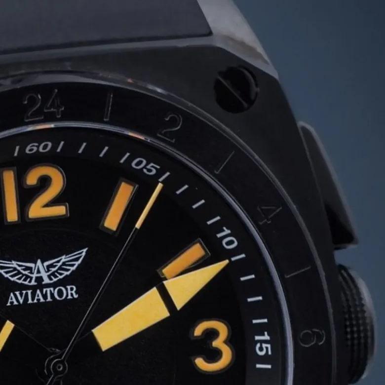 Zegarek Aviator M.1.12.5.053.6 - PVD