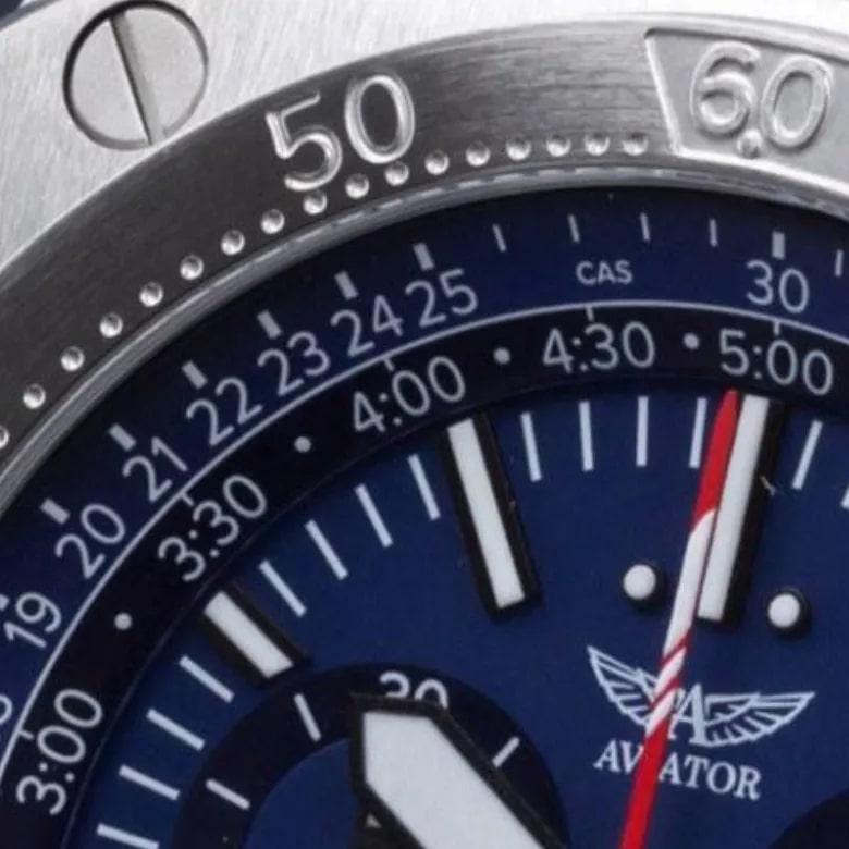 Ceas de aviator M.2.30.0.220.6 - Regula de calcul logaritmică E6B