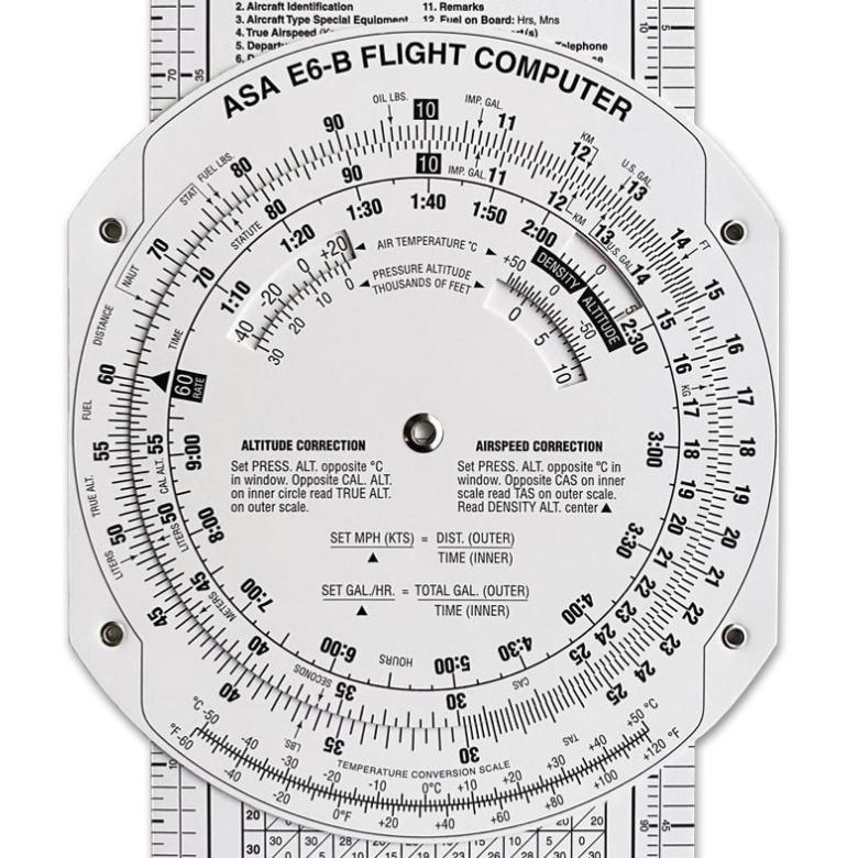 Ceas de aviator M.2.30.0.213.6 - Regula de calcul logaritmică E6B
