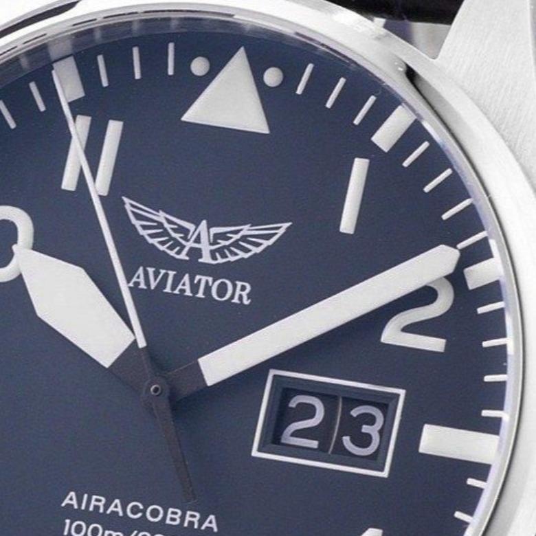 Ceas Aviator V.1.22.0.149.4 - Sticlă de safir