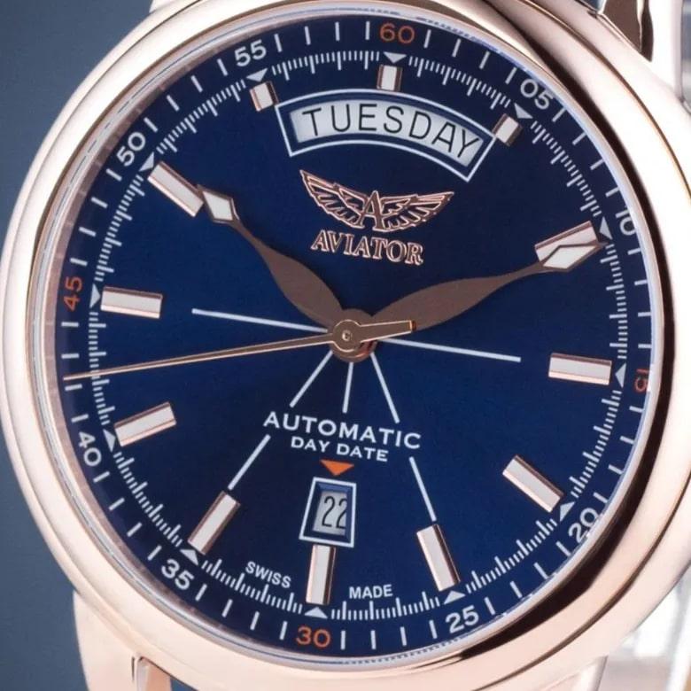 Ceas Aviator V.3.20.2.225.4 - Sticlă de safir