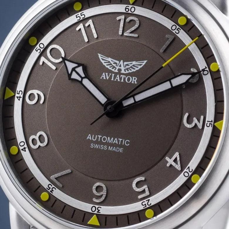 Ceas Aviator V.3.31.0.227.4 - Sticlă de safir