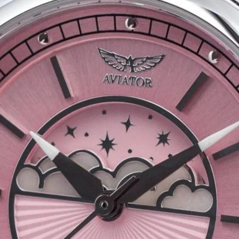 Ceas Aviator V.1.33.0.257.4 - Indicator de fază lunară