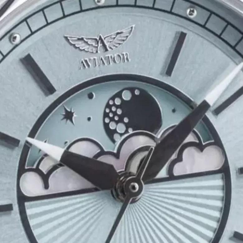 Ceas Aviator V.1.33.0.261.4 - Indicator de fază lunară