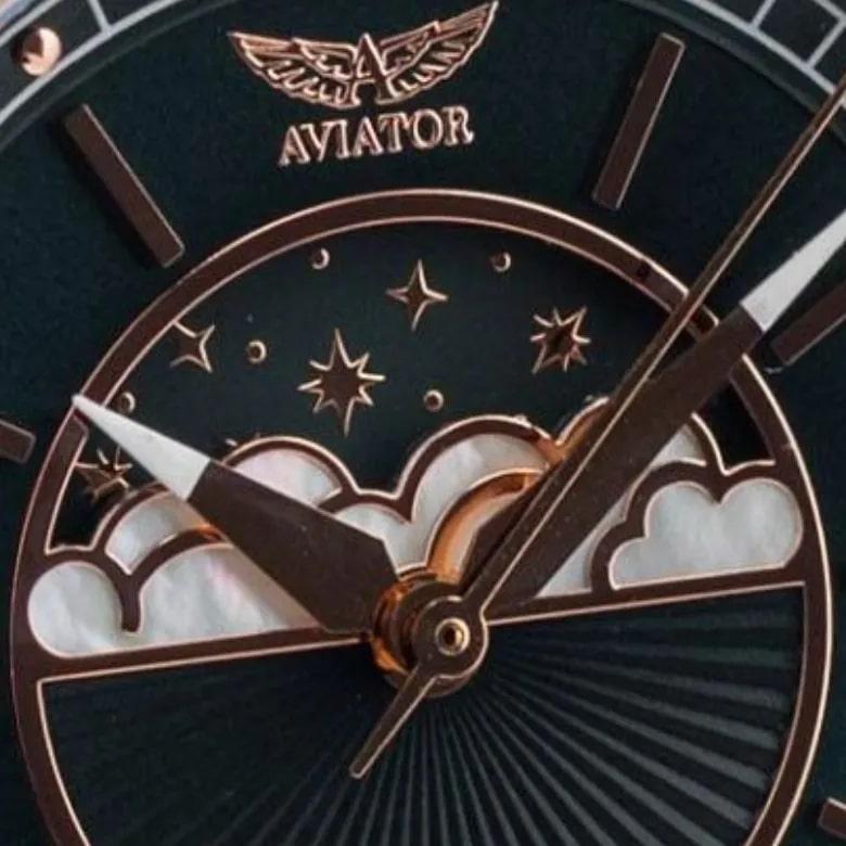 Ceas de aviator V.1.33.2.263.4 - Indicator de fază lunară