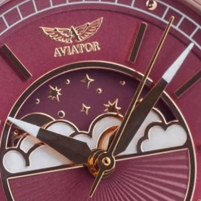 Ceas de aviator V.1.33.2.265.4 - Indicator de fază lunară