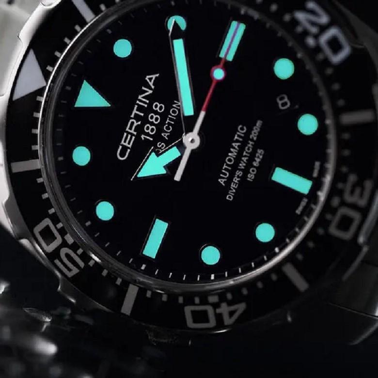 Zegarek Certina C032.430.16.041.00 - Super-LumiNova®