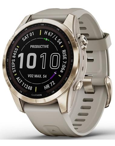 Ceas inteligent Garmin Fenix 7S Sapphire Solar