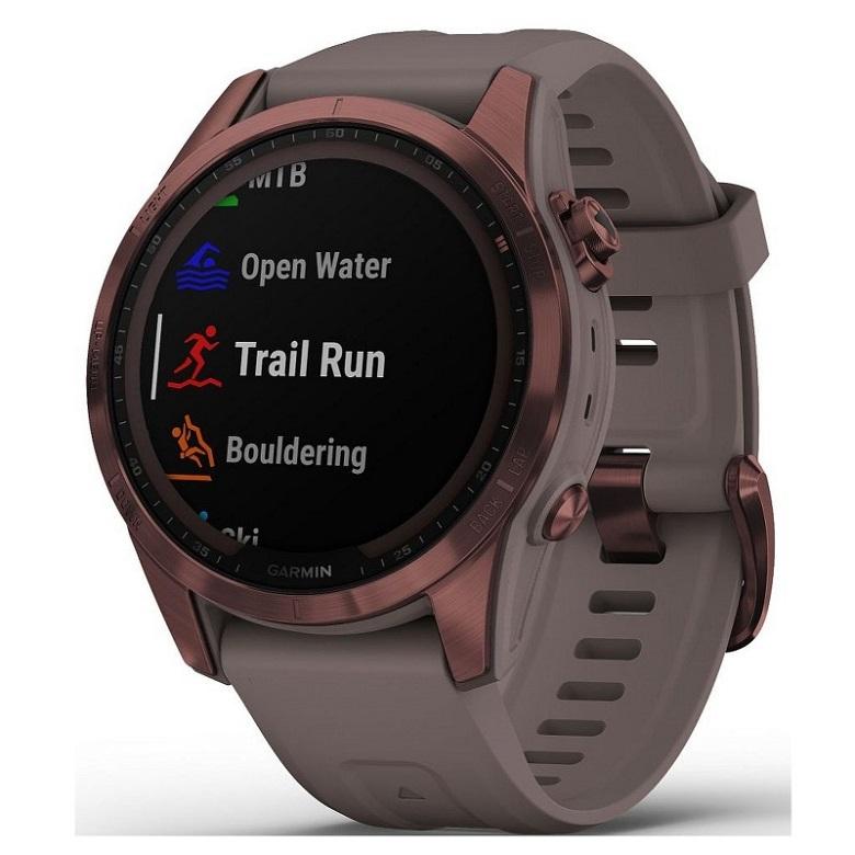 Ceas inteligent Garmin Fenix 7S Sapphire Solar
