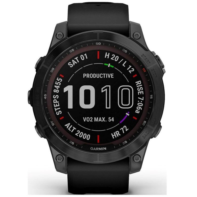 Ceas inteligent Garmin Fenix 7 Sapphire Solar
