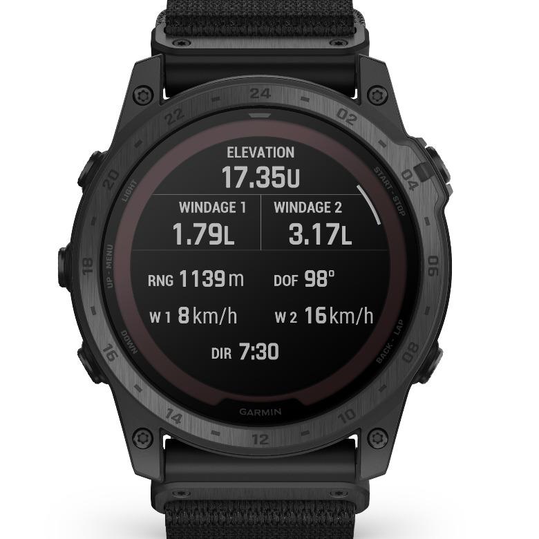 Informații sportive Garmin Tactix® 7 PRO Ballistics