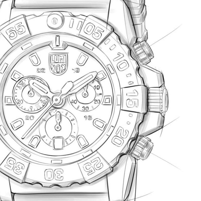 Zegarek Luminox XB.3723 - Koperta