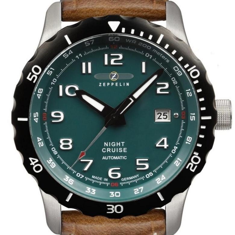Zegarek Zeppelin 7264-3 - Tarcza