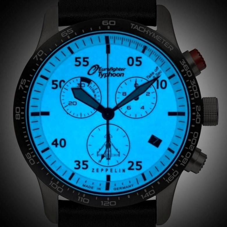 Zegarek Zeppelin 7298-5 - tehnologie Super-LumiNova