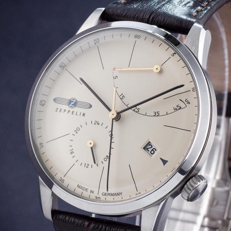 Zegarek Zeppelin 7366-5 - Tarcza