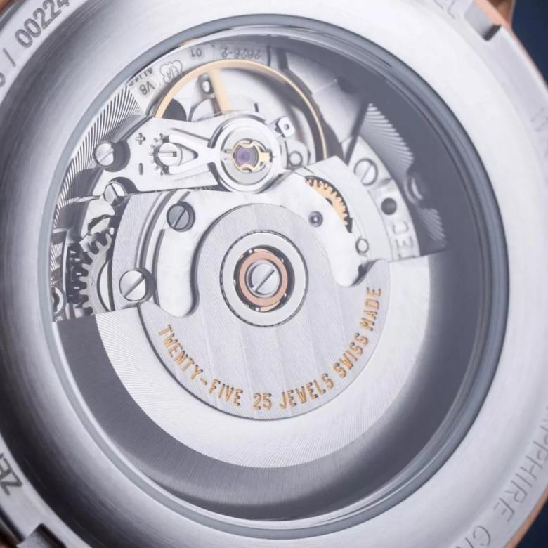 Zegarek Zeppelin 7652-5 - Transparentny dekiel